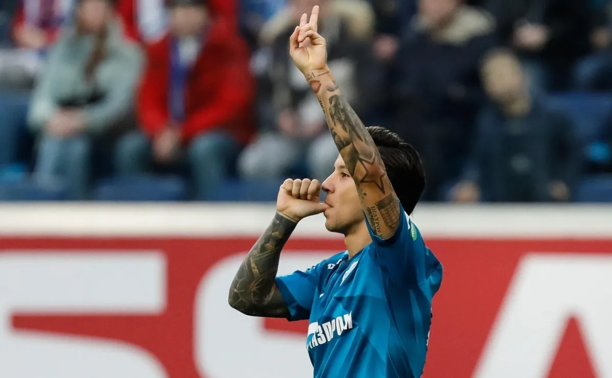 Driussi lleva 21 goles en 107 partidos oficiales para Zenit. (FOTO: Getty)
