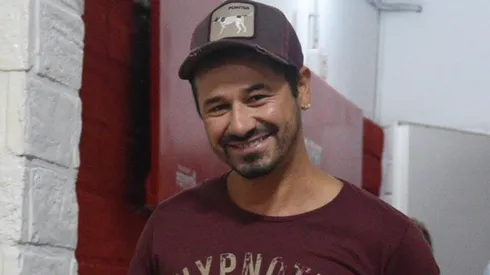 Rodrigo Mora acompañó al plantel de River en Santa Fe, donde venció 2-1 a Unión, el 9 de febrero. (FOTO: Prensa River)