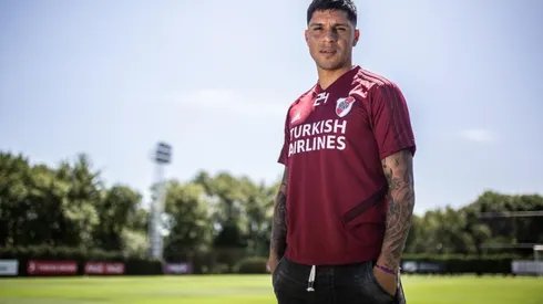 El volante habló con el sitio oficial de la Copa Libertadores.