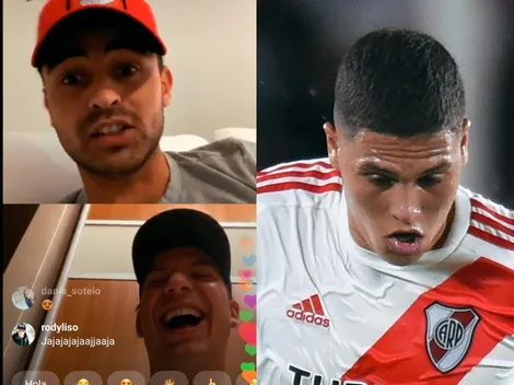 El divertido apodo que Pity y Driussi le pusieron a Juanfer
