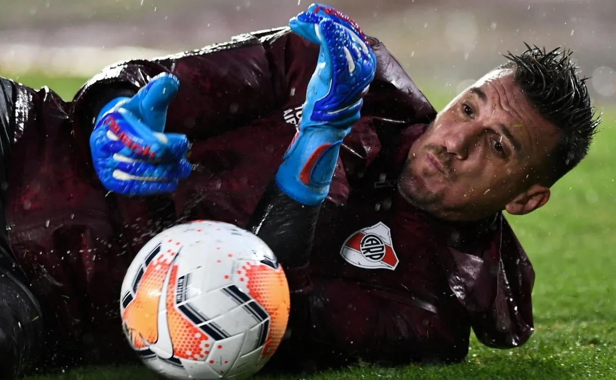 El arquero de River no quiere perder el estado físico.
