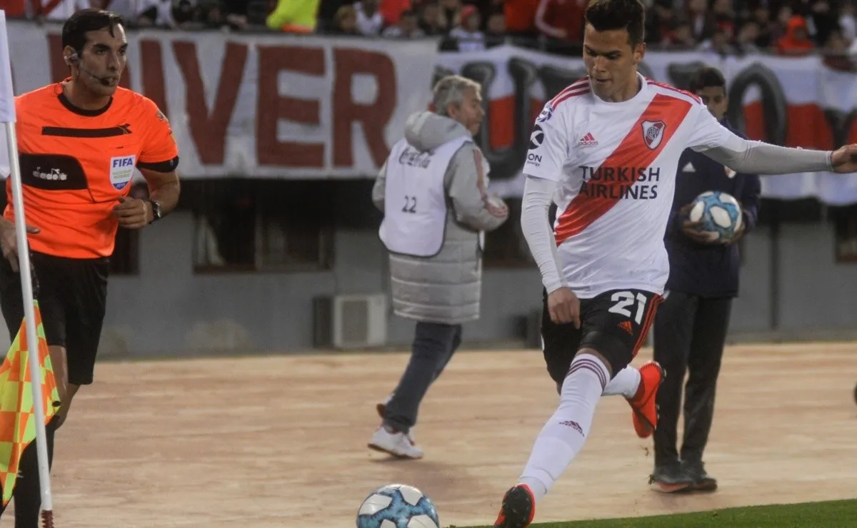 Cristian Ferreira lleva 6 goles en 36 partidos oficiales para River. (FOTO: Getty)