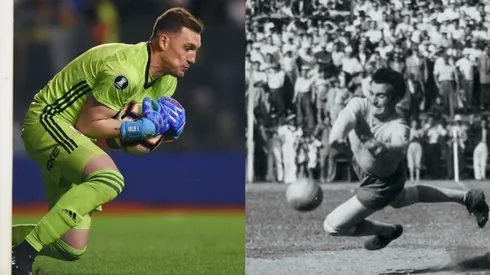 Franco Armani y Amadeo Carrizo, dos de los cinco arqueros más importantes de la historia de River.