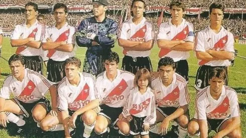 La formación de aquel River campeón. ¿Te acordas el once de la foto?