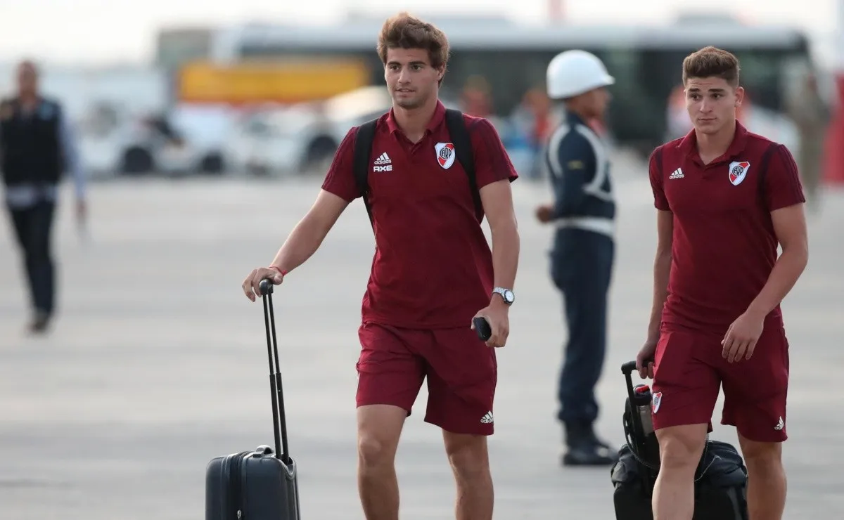 Los dos jugadores del Millonario mantienen una gran amistad.