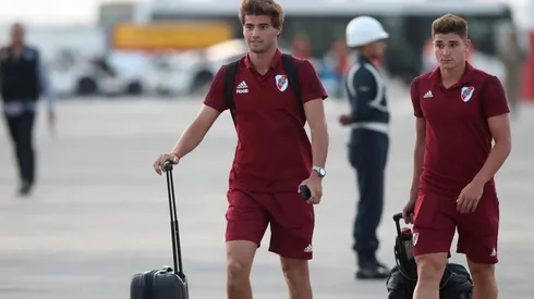 Los dos jugadores del Millonario mantienen una gran amistad.