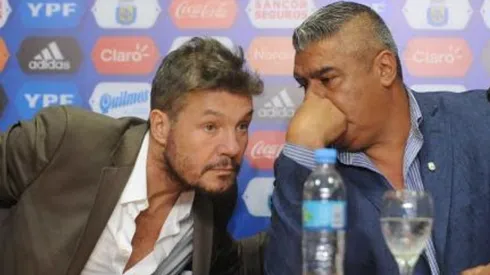 Tinelli y Tapia, las cabezas de Superliga y AFA, dieron marcha atrás y suspendieron el fútbol