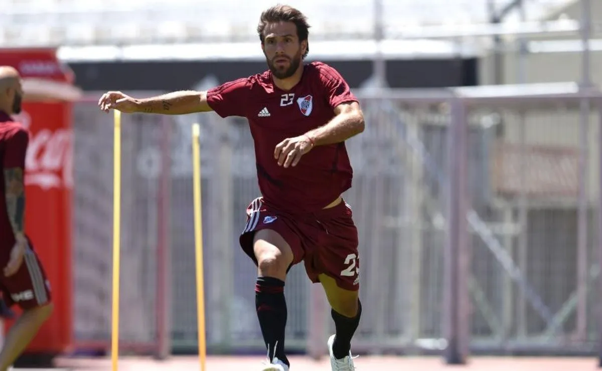 Leo Ponzio será uno de los representantes de River en la reunión