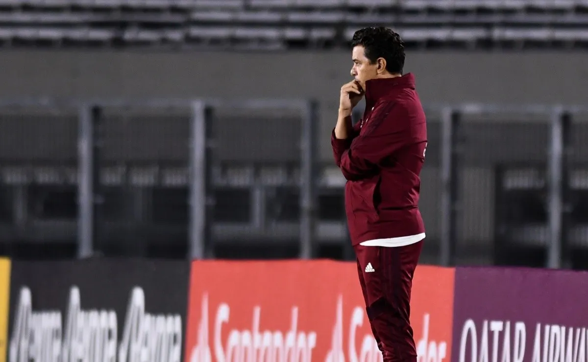 Mirá las mejores reacciones de Gallardo en el Monumental.