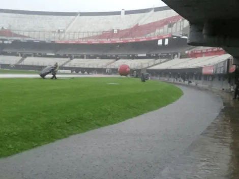 Por qué podría suspenderse el partido entre River y Binacional