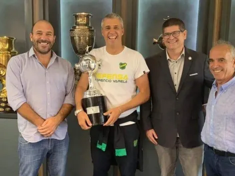 A Crespo le dieron la copa del 96