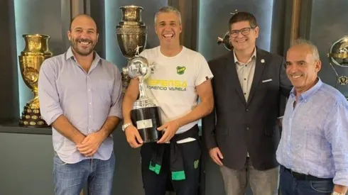 Crespo marcó 10 goles en la Libertadores de 1996 que consagró a River