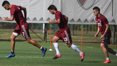 River se entrenó en el River Camp.