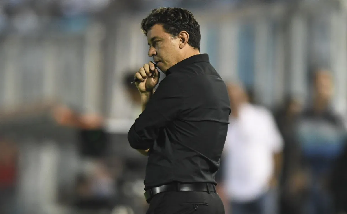 El técnico de River dio su veredicto sobre el arbitraje en Tucumán.