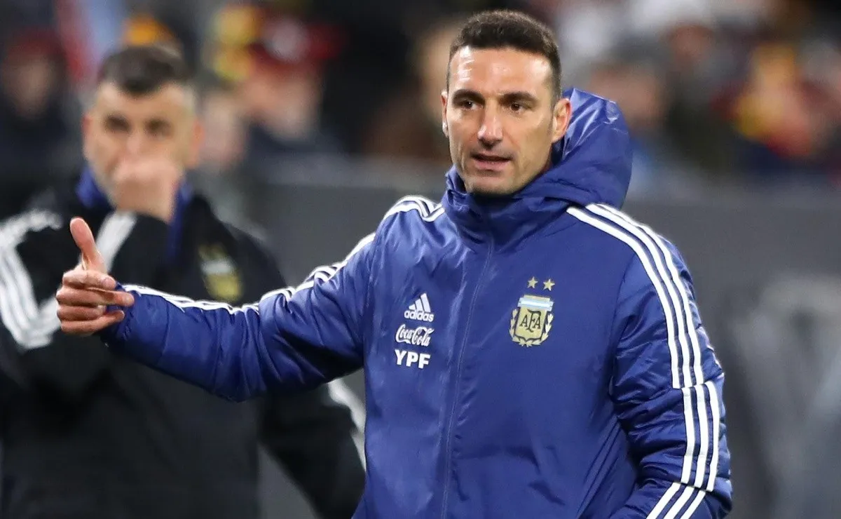 Lionel Scaloni, DT de la Selección Argentina.