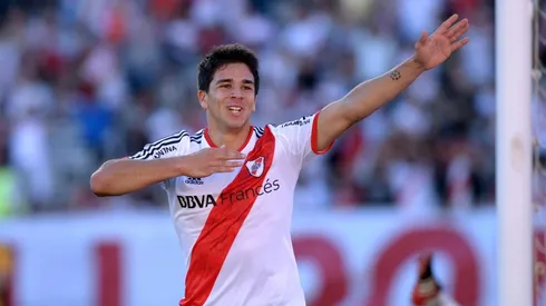 Giovanni anotó cuatro goles con la camiseta de River.