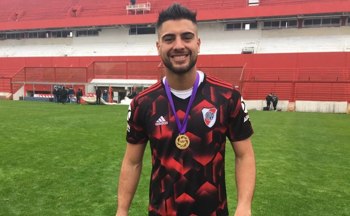 Franco Petroli fue clave para que River saliera campeón el año pasado en Cuarta División. (FOTO: LPM)