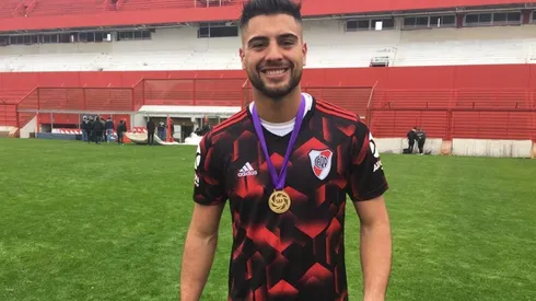 Franco Petroli fue clave para que River saliera campeón el año pasado en Cuarta División. (FOTO: LPM)