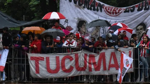 Tucumán siempre organiza grandes recibimientos para el Millonario.