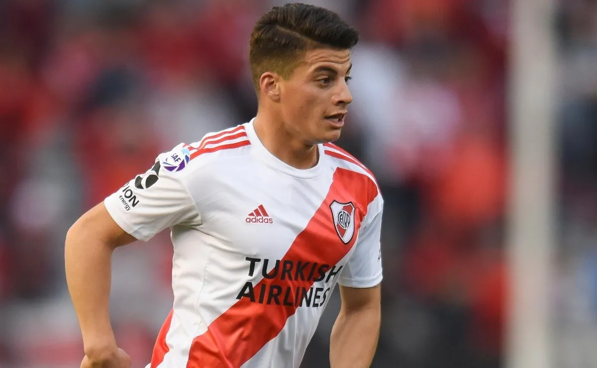 Elías López se perderá el debut de River en la Libertadores.