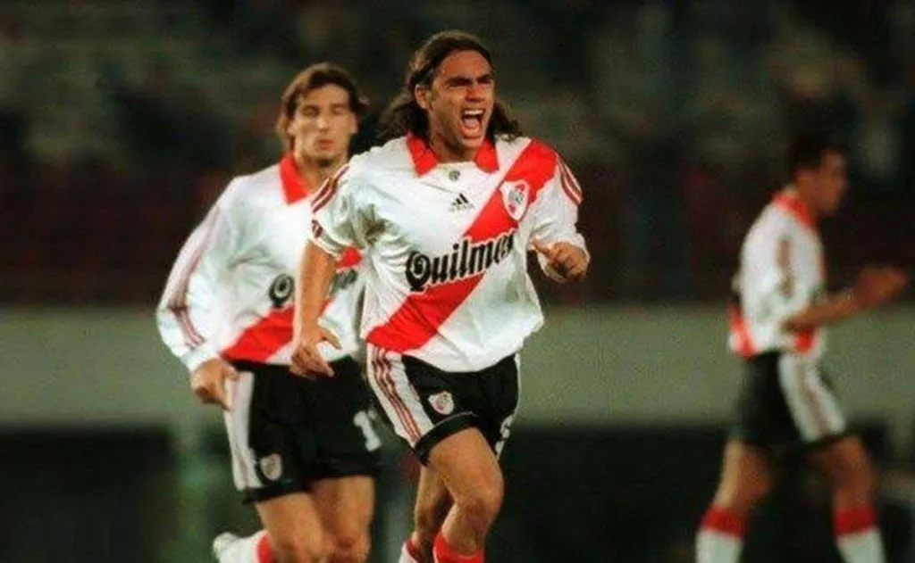 Juan Pablo Sorín. Debutó en Argentinos Juniors, pero dejó huella en River: ganó la Copa Libertadores 1996.
