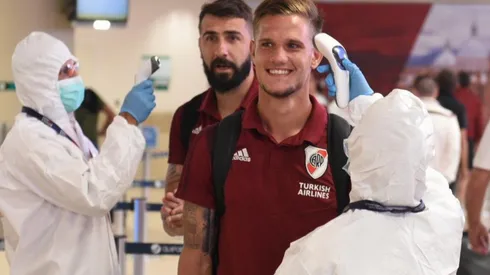 Bruno Zuculini se perfila para ser titular como marcador central. (FOTO: Diego Haliasz – Prensa River)