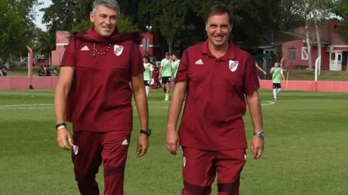 El nuevo cuerpo técnico de la Reserva, enfocado en el futuro de River
