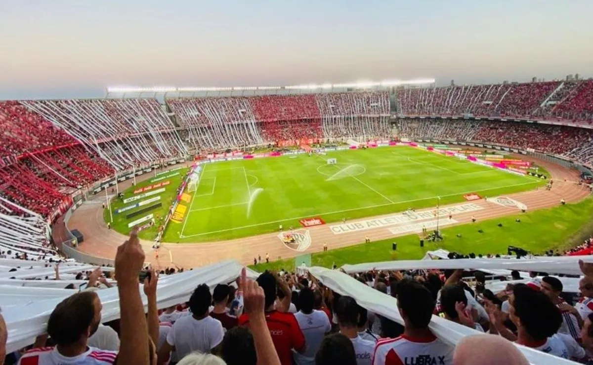 El marco en el Monumental fue espectacular.