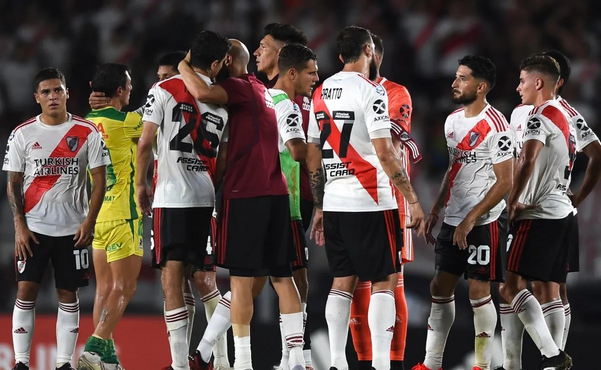 River fue de menor a mayor en el partido.