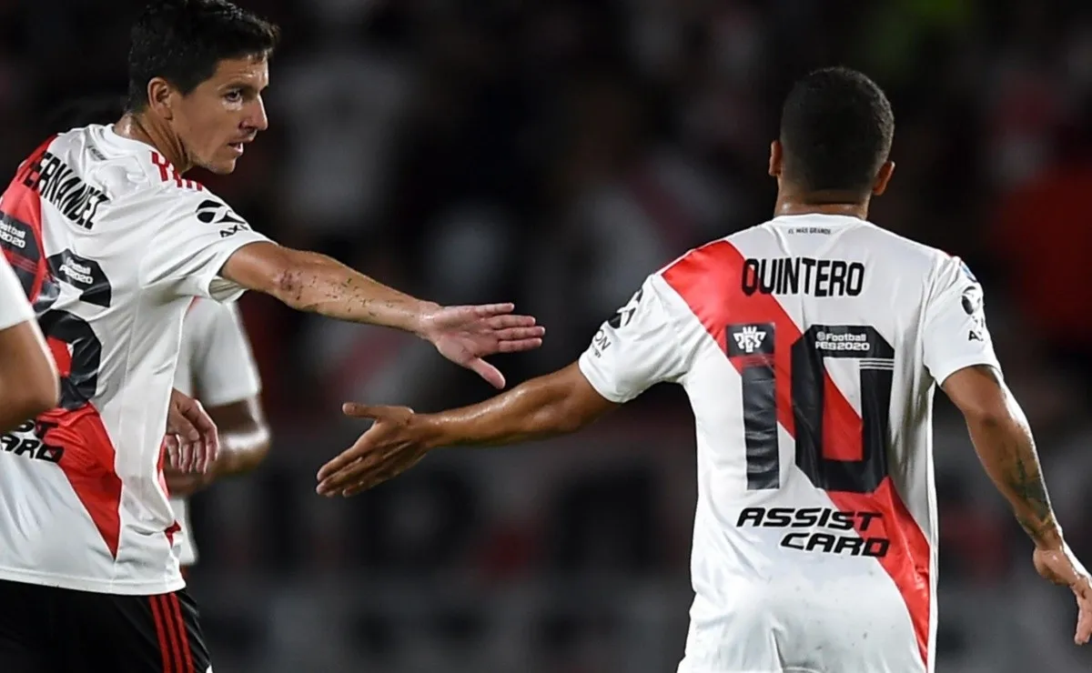 El empate de Juanfer le sirvió a River para seguir como único puntero.