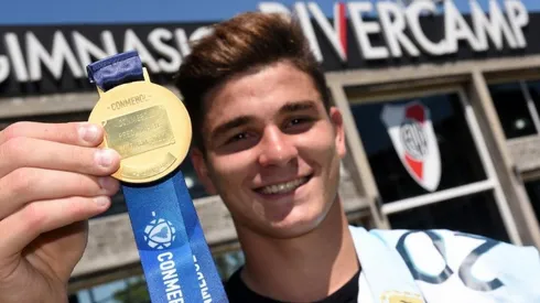 Álvarez disputó 6 partidos en el Preolímpico, y no convirtió goles