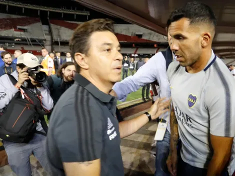 Gallardo le respondió a Tevez