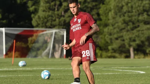 Lucas Martínez Quarta llegaría con lo justo al choque ante Defensa y Justicia.