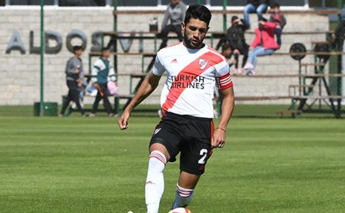 Franco Paredes, uno de los titulares esta tarde en la derrota frente a Estudiantes