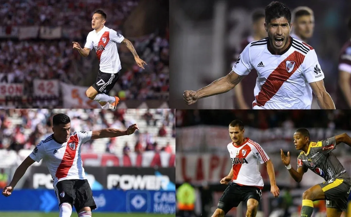 ¿Quiénes deben volver a River a mitad de año?