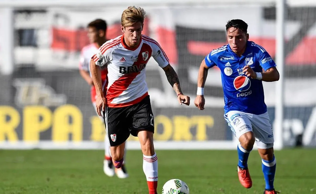 El zurdo se entrena junto a Kevin Sibille y un preparador físico que puso el club