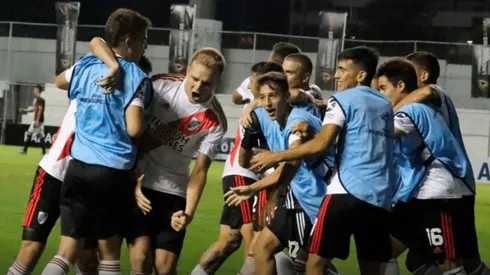 Goundou festaje el único gol del partido y la clasificación a semifinales.