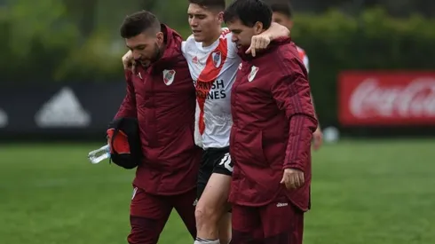 En octubre del año pasado había sufrido un esguince también en la rodilla izquierda, jugando para la Reserva contra Patronato.