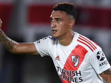 El gol de Suárez de cabeza para el 1-0 ante Banfield