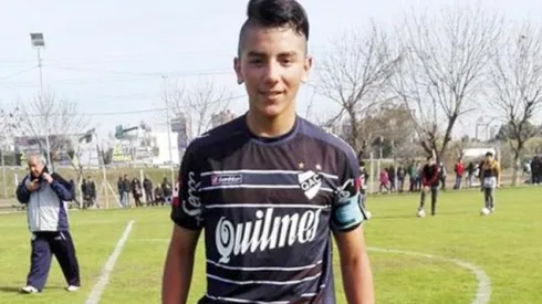 Axel Batista hizo todas las Divisiones Inferiores en Quilmes hasta sumarse a River. (FOTO: @MaruBertacchini)