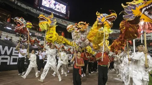 La danza de leones y dragones se va a realizar nuevamente en el Monumental este domingo