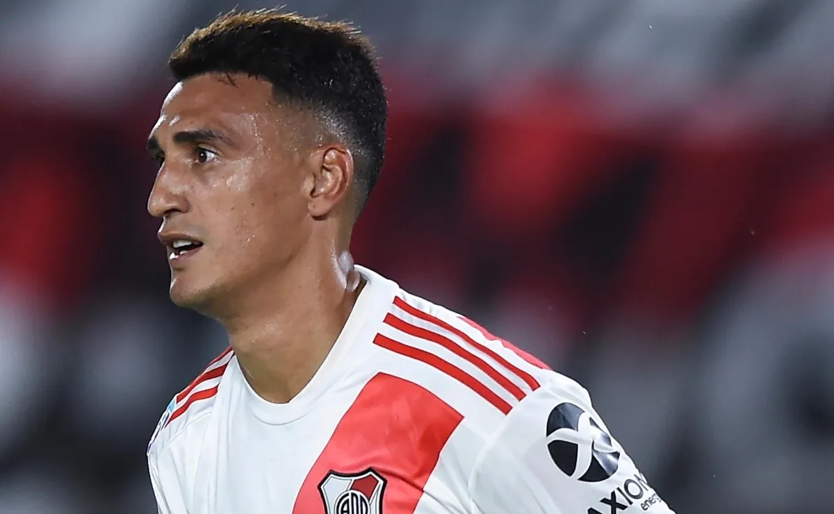 Matías Suárez, fundamental en el ataque de River.