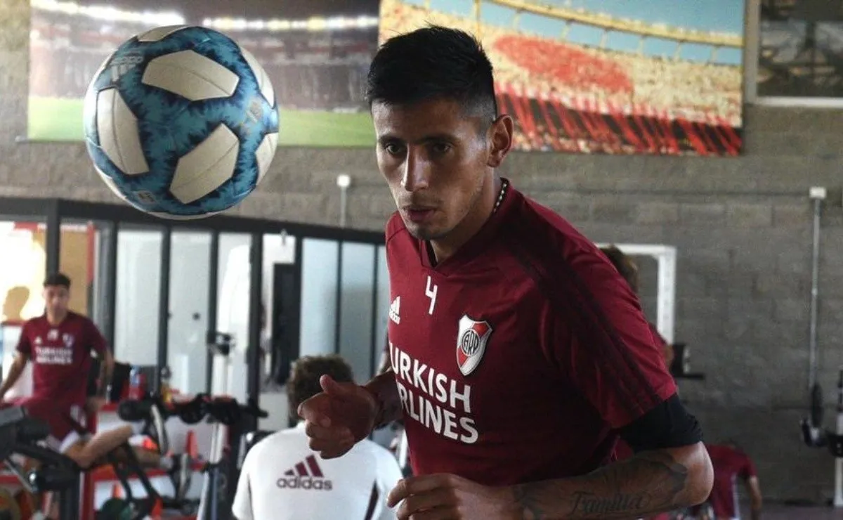 Angileri quiere recuperar el nivel que lo llevó a River.