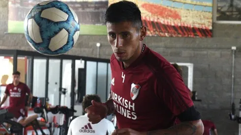 Angileri quiere recuperar el nivel que lo llevó a River.