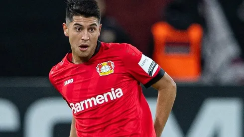 Palacios debutó en Bayer Leverkusen en el triunfo por 2-1 ante Stuttgart.