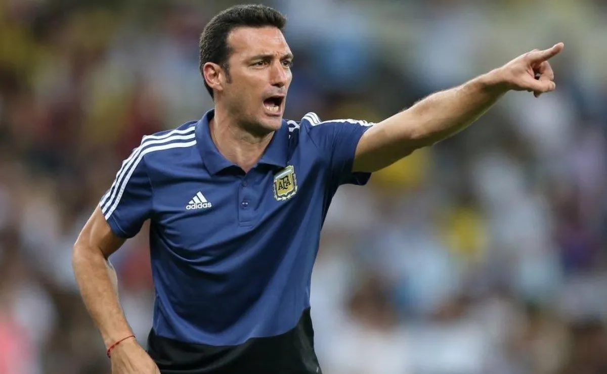 Lionel Scaloni, DT de la Selección Argentina.