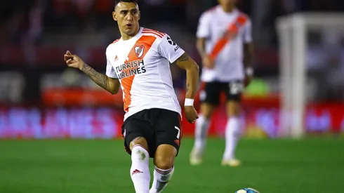 Matías Suárez, fundamental en el ataque de River.