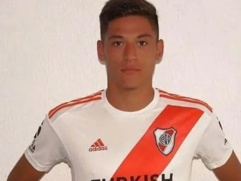 Tomás Castro Ponce firmó su primer contrato con River