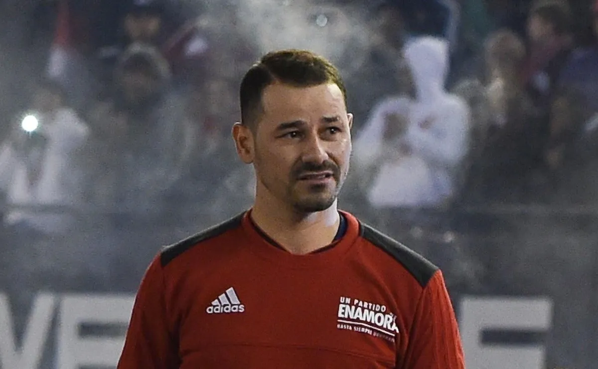 Rodrigo Mora jugó 184 partidos oficiales en River, donde marcó 41 goles y ganó 9 títulos. (FOTO: Getty)