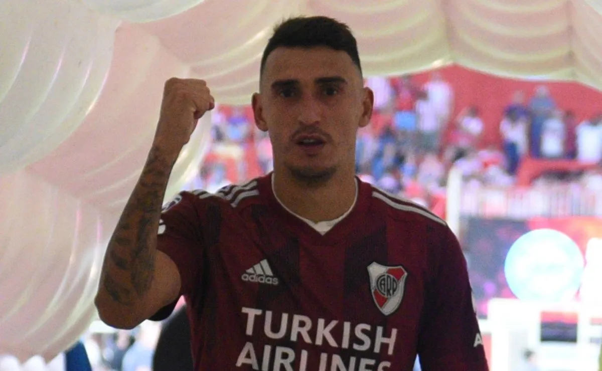 Matías Suárez lleva 10 asistencias en 44 partidos oficiales para River. (FOTO: Getty)